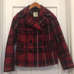 Plaid Wool Jacket
